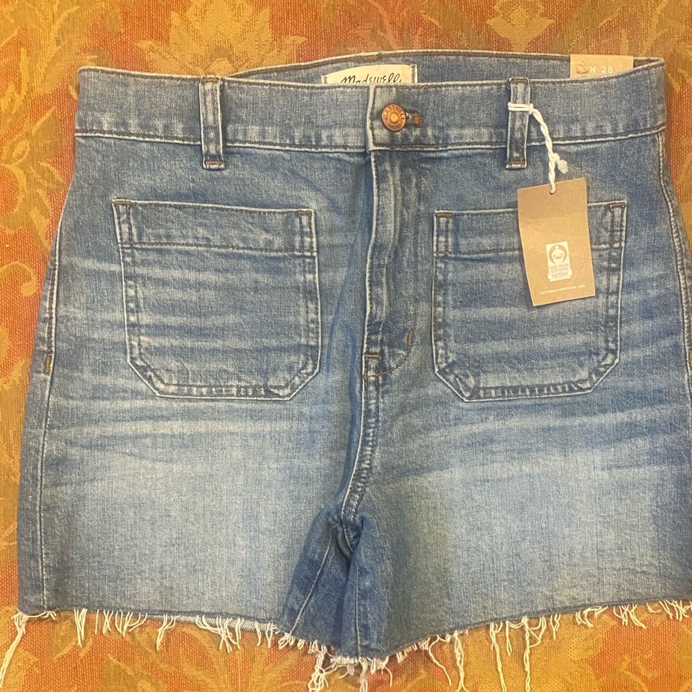 Brand new madewell jean shorts
